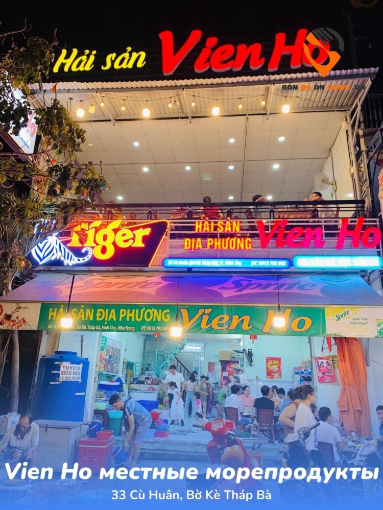 Hải sản Nha Trang tươi sống - Hải Sản Viên Hồ