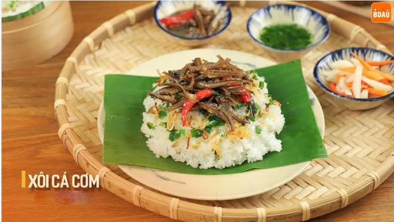 Xôi Cá Cơm Nha Trang – Món Ăn Sáng Dân Dã Nhưng “Gây Thương Nhớ”