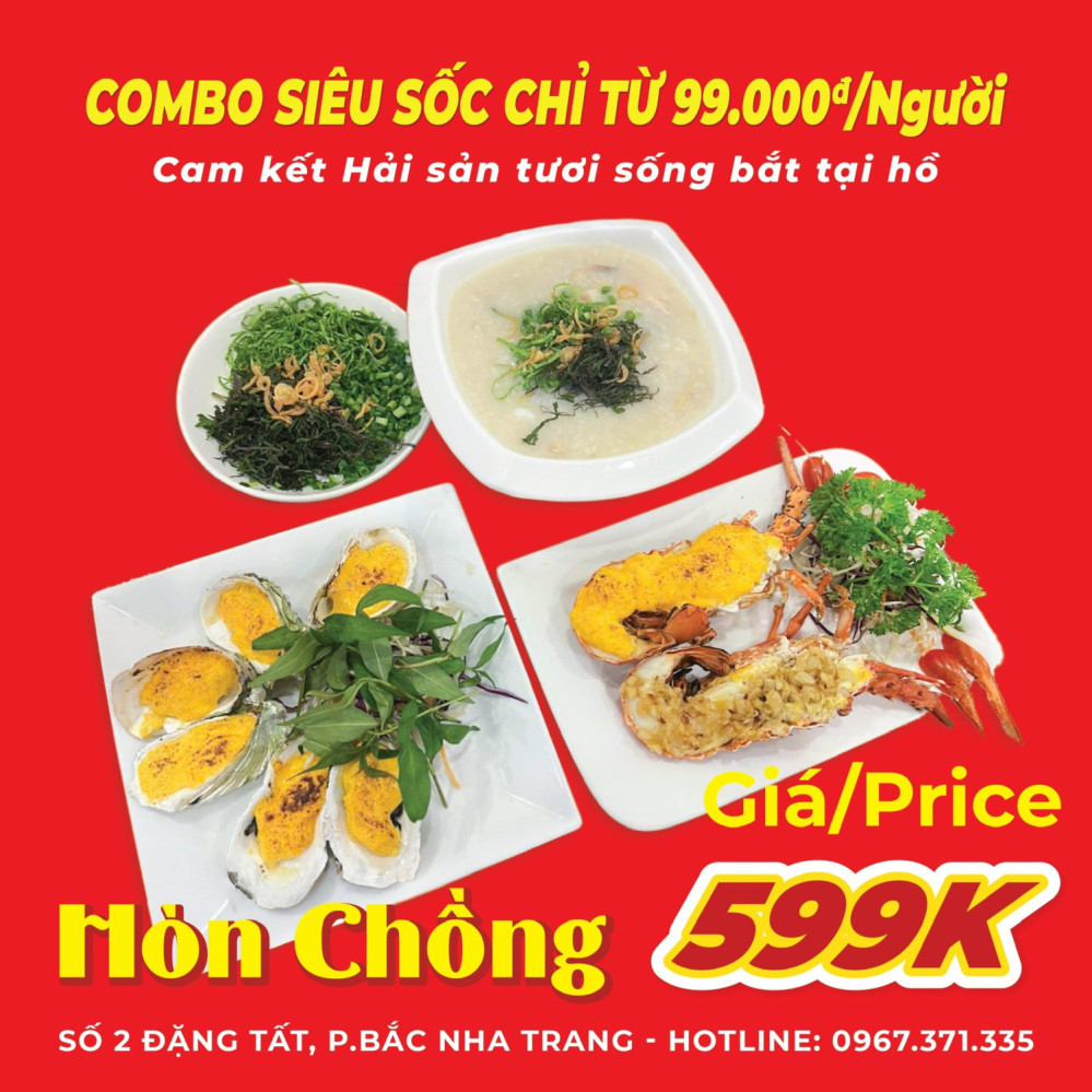 Bảng giá (Menu) Nhà hàng Hải sản Tươi sống 3V
