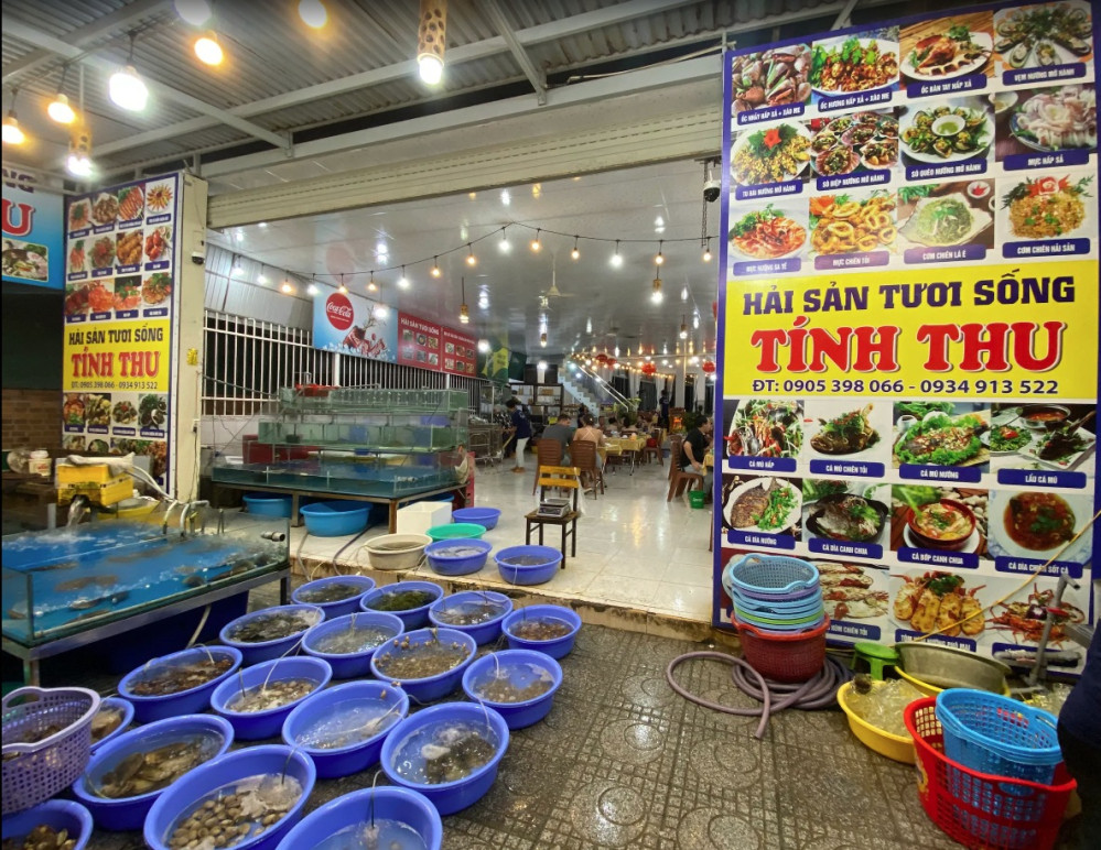 Bảng giá (Menu) Nhà Hàng Hải Sản Tính Thu