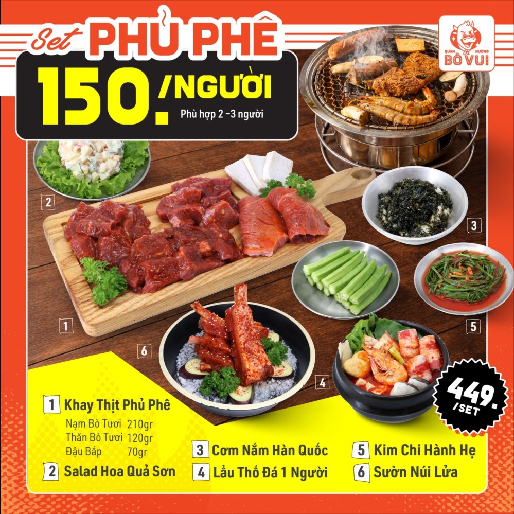 Quán Nướng Bò Vui - Nướng Bụi Phủ Phê
