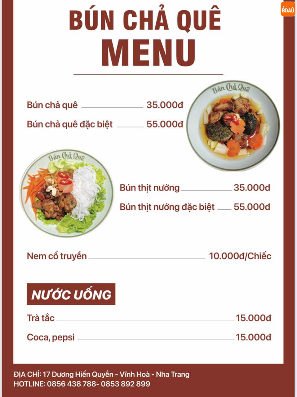 bun cha que tay nguyen