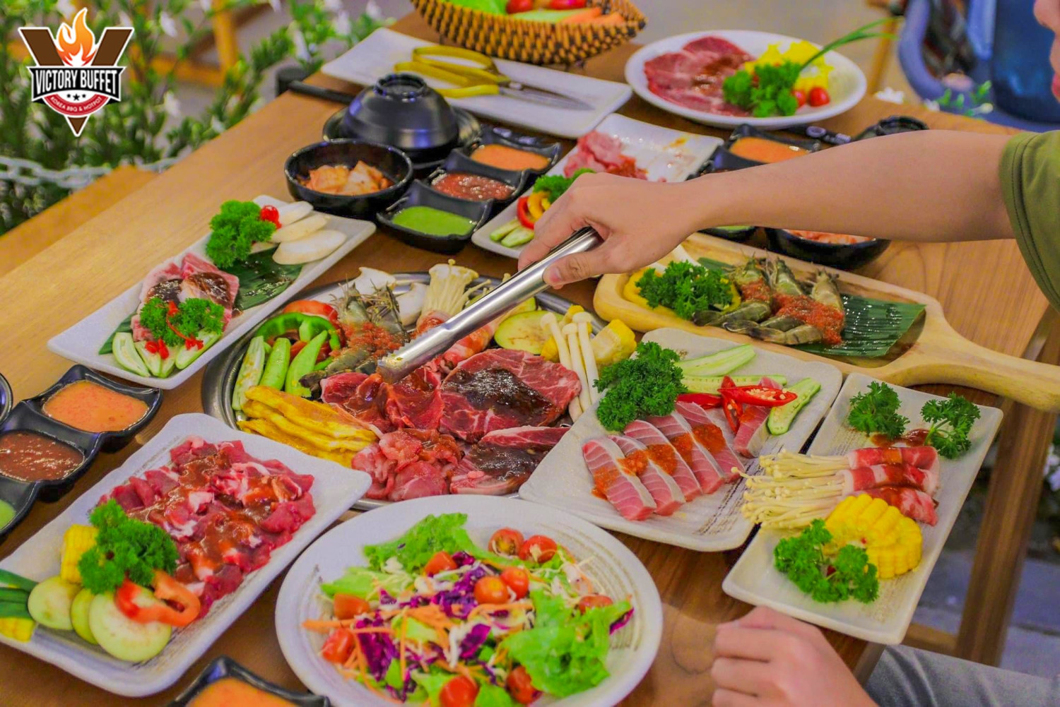 Buffet Lẩu Nướng - Không Khói VICTORY